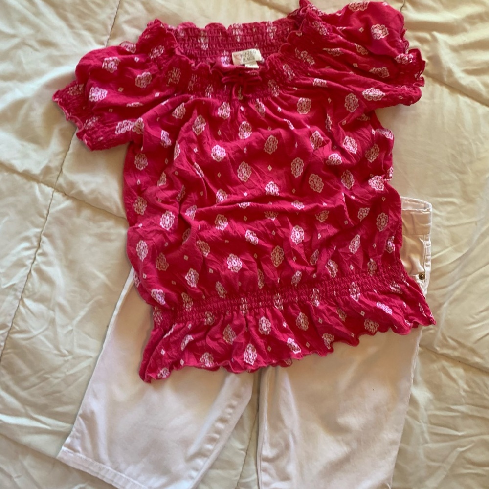 “GYMBOREE” Girls Summer Shorts & Breezy Top   Sz 14